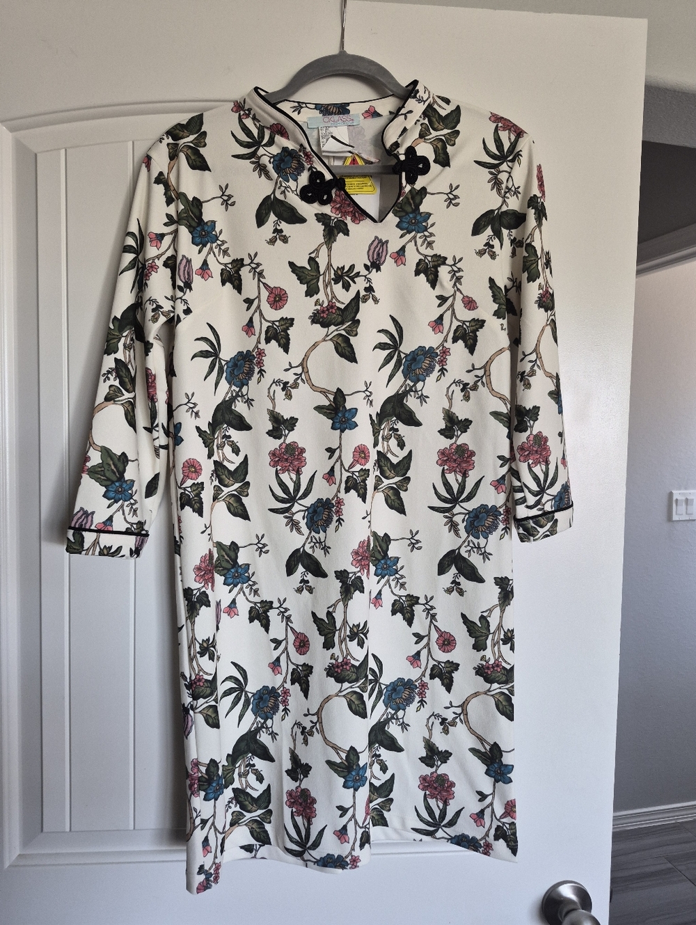 CKLASS Floral Kimono Style Dress NWT Sz M